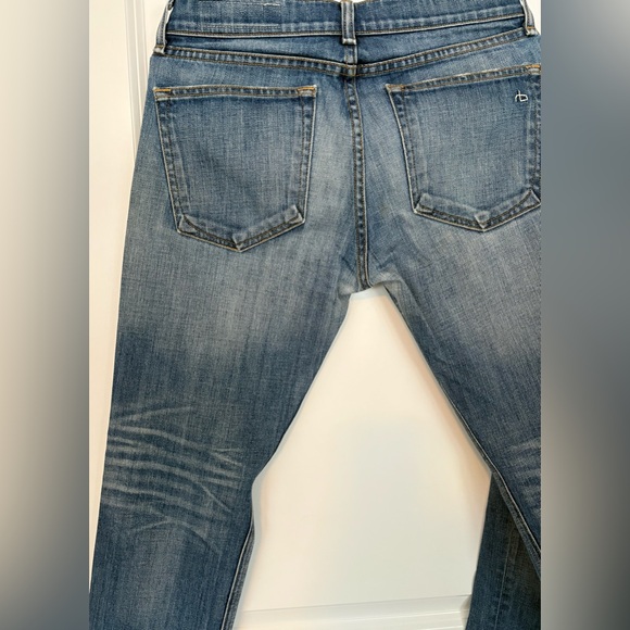 Rag and Bone The Dre Slim Boyfriend Jeans - Picture 7 of 16